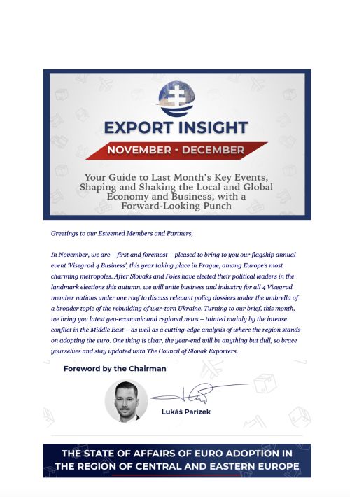 Export Insight November – December