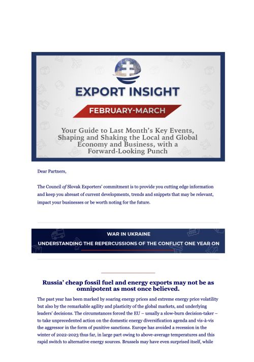 Export Insight February-March